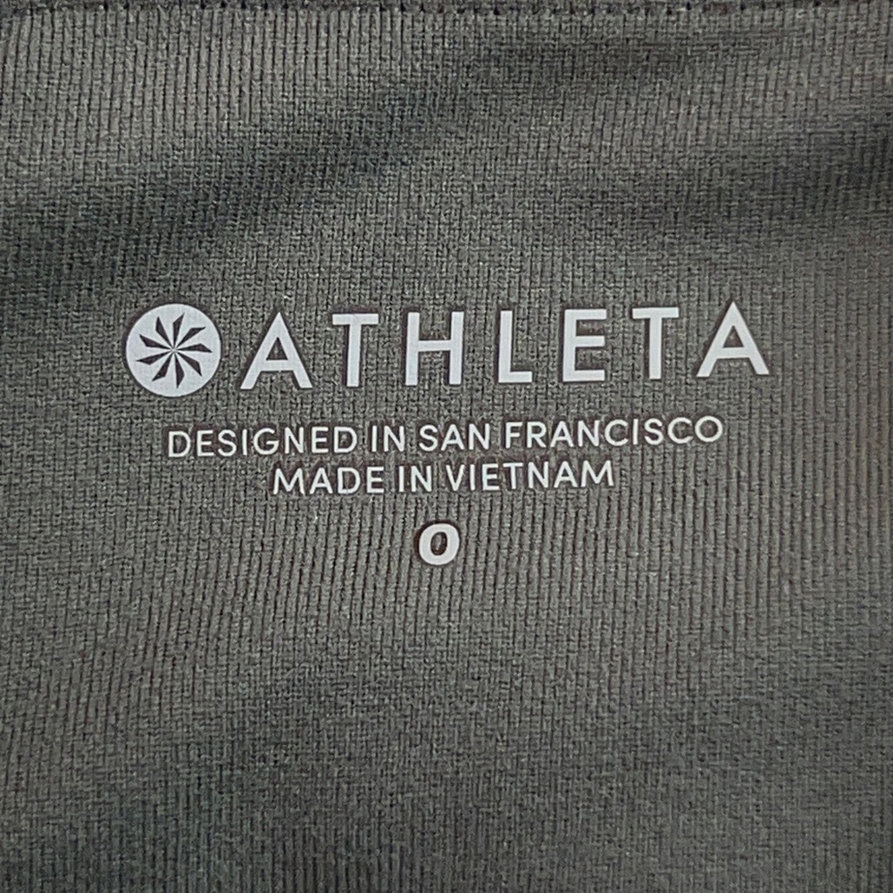 Athleta Womens Size 0 Gray Soho Skort Zipper Pockets Active Travel Skirt - Picture 4 of 13